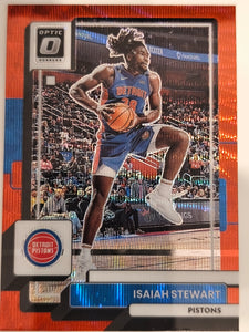 2022-23 Donruss Optic Basketball Red Wave Isaiah Stewart #77