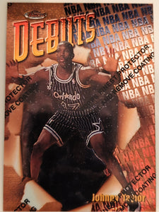 1998-99 Topps Finest Debuts Johnny Taylor #117