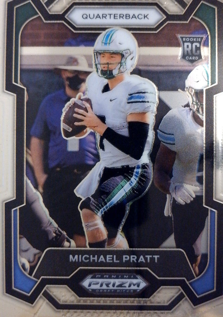 2024 Panini Prizm Draft Picks Football Michael Pratt #144
