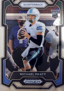 2024 Panini Prizm Draft Picks Football Michael Pratt #144