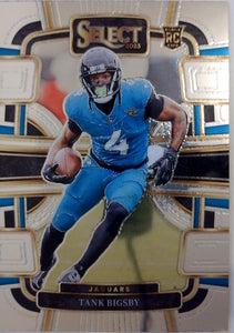 2023 Panini Select Football Tank Bigsby #47 Rookie