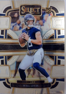 2023 Panini Select Football Will Levis #96 Rookie