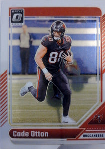 2024 Donruss Optic Football Cade Otton #185