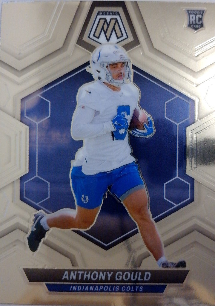 2024 Panini Mosaic Football Silver Anthony Gould #391