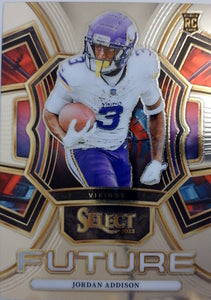 2023 Panini Select Football Future Jordan Addison #FUT-JAD