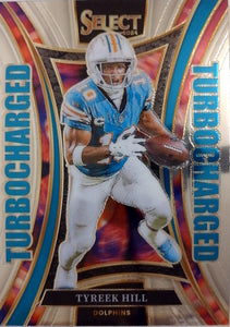 2024 Panini Select Football Turbocharged Tyreek Hill #5