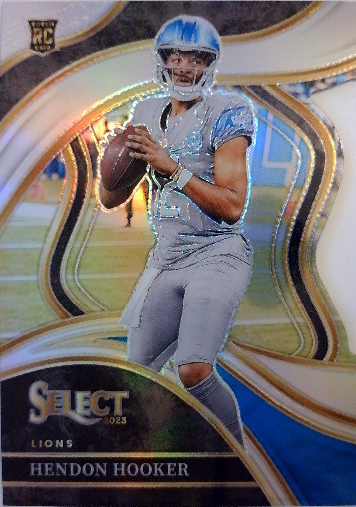 2023 Panini Select Football Silver Prizms Die Cuts Hendon Hooker #268 Rookie