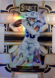 2023 Panini Select Football Silver Prizms Die Cuts CeeDee Lamb #29