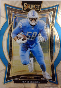 2024 Panini Select Football Penei Sewell #87