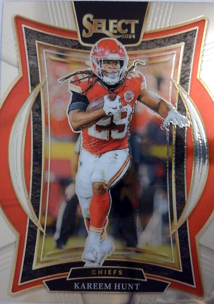 2024 Panini Select Football Kareem Hunt #75