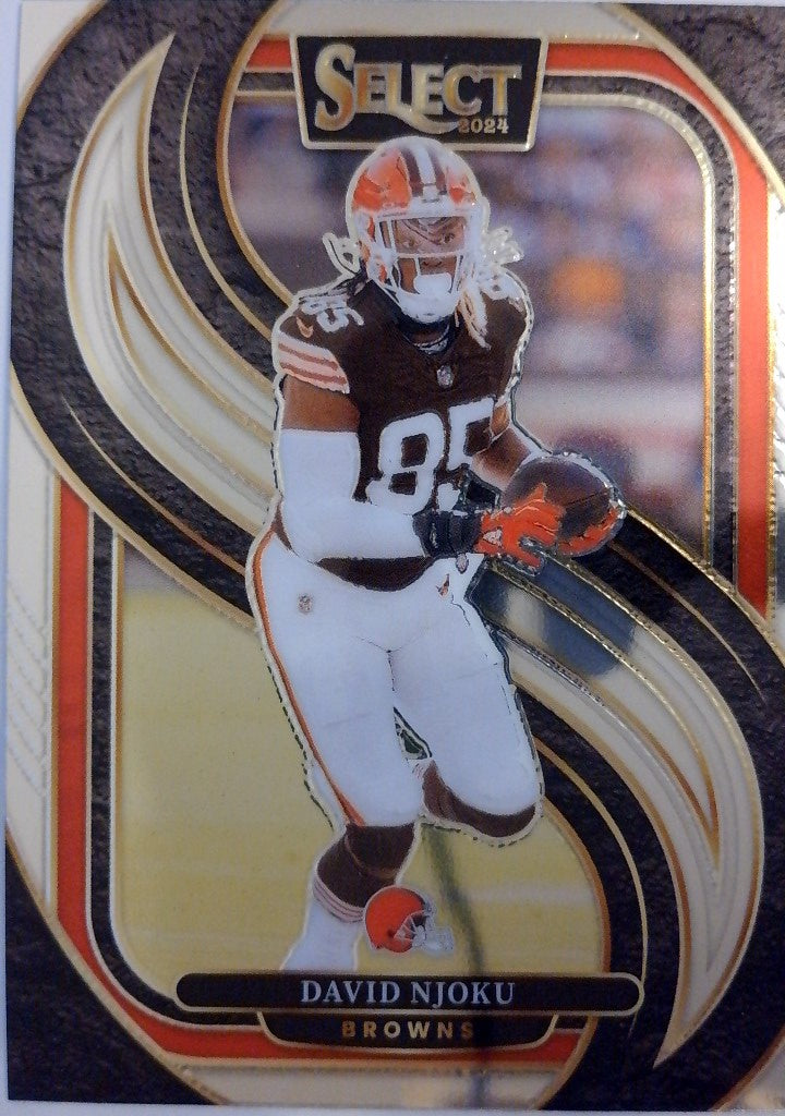 2024 Panini Select Football David Njoku #145