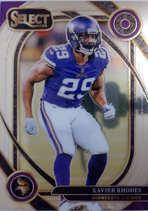 2024 Panini Select Football Xavier Rhodes #201
