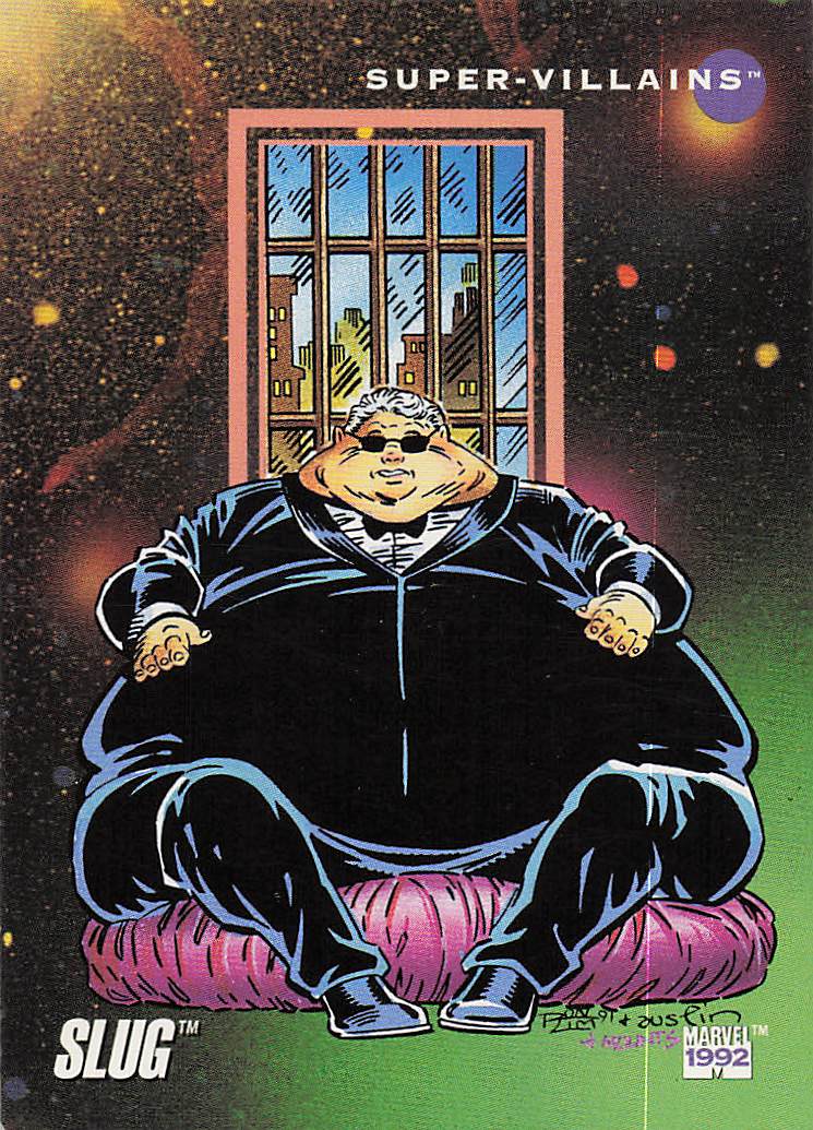 1992 Impel Marvel Universe Non_sport Slug #136