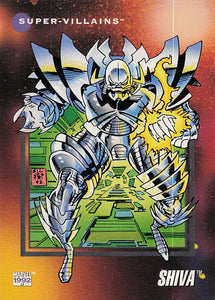 1992 Impel Marvel Universe Non_sport Shiva #139