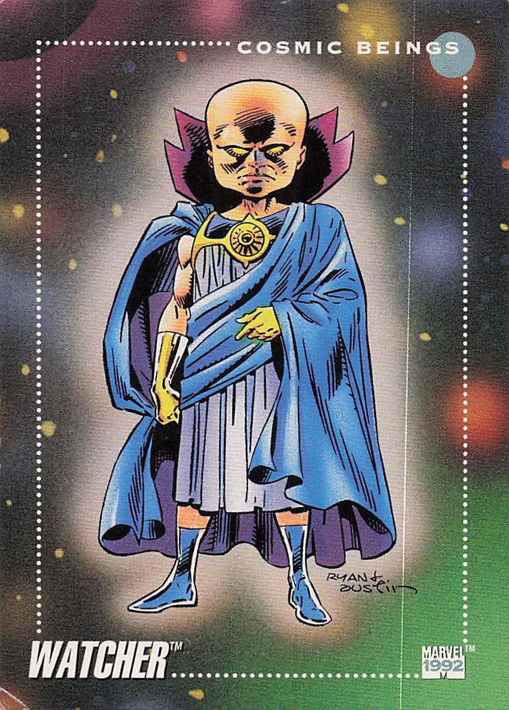 1992 Impel Marvel Universe Non_sport Watcher #152