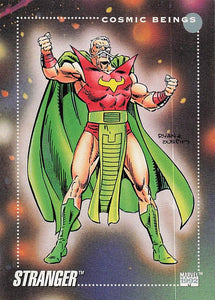 1992 Impel Marvel Universe Non_sport Stranger #158