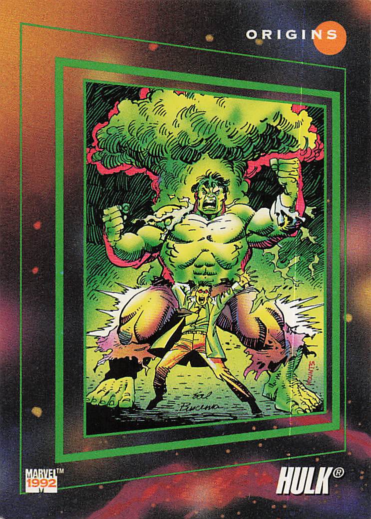 1992 Impel Marvel Universe Non_sport Hulk #161
