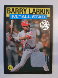 2021 Topps Basebal All-Stars Relics Black 076/199 Barry Larkin #86ASR-BL