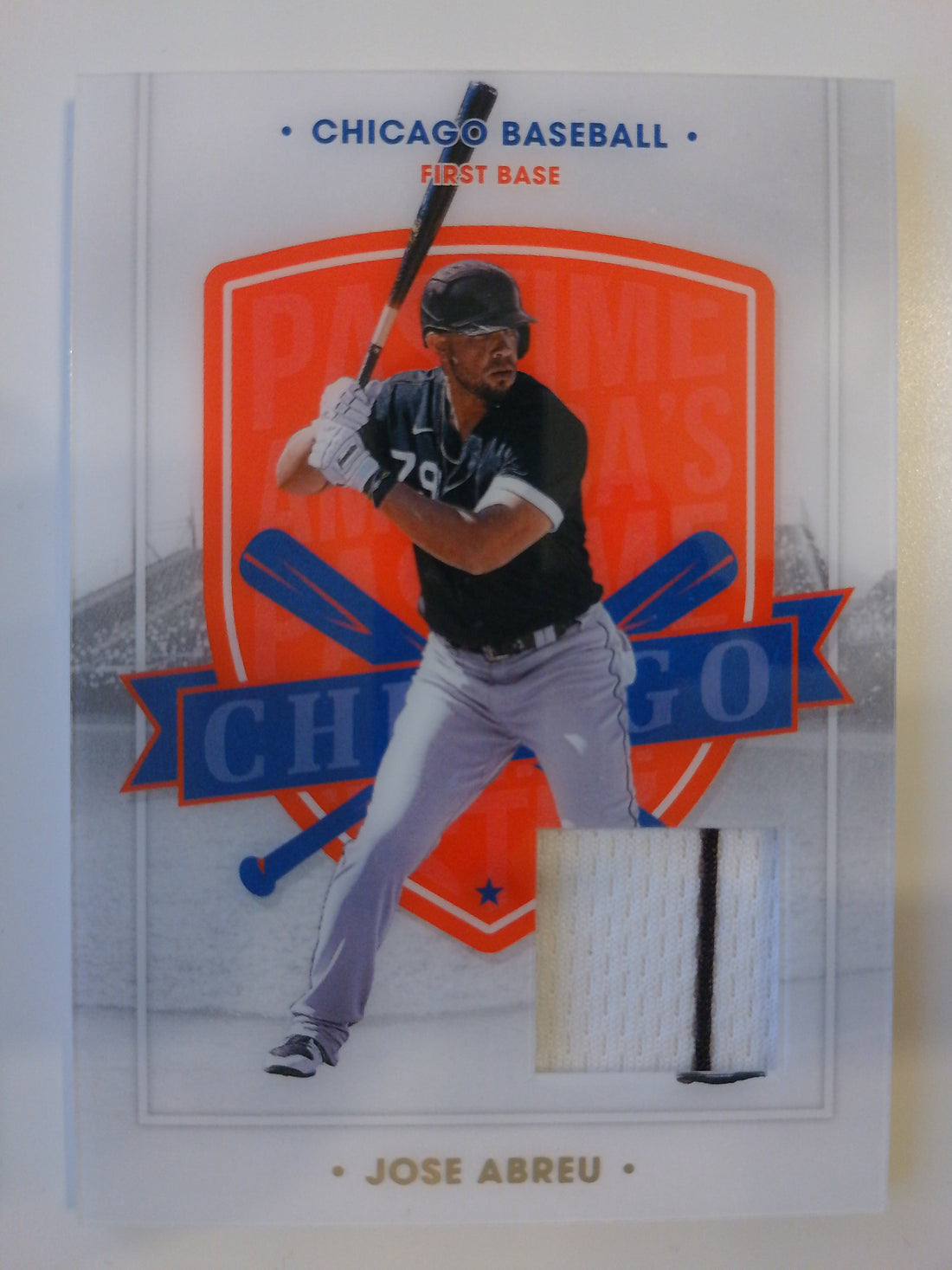 2021 Panini Chronicles Baseball America's Pastime Swatches Jose Abreu #72