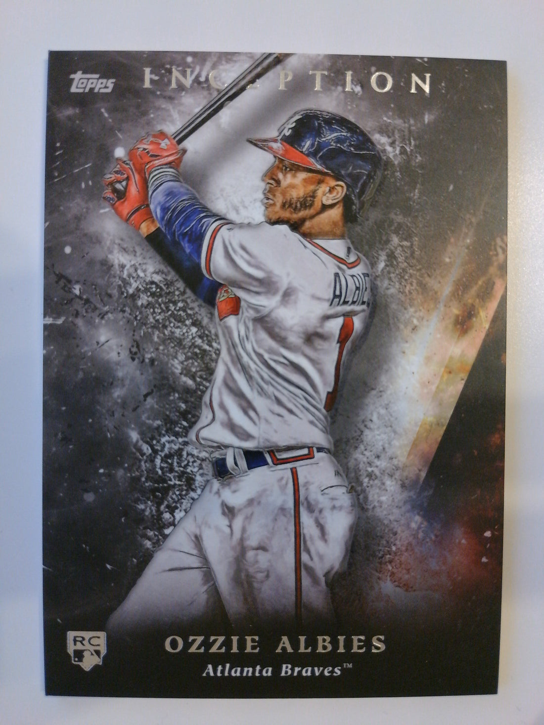 2018 Topps Inception Baseball Ozzie Albies #73 Rookie