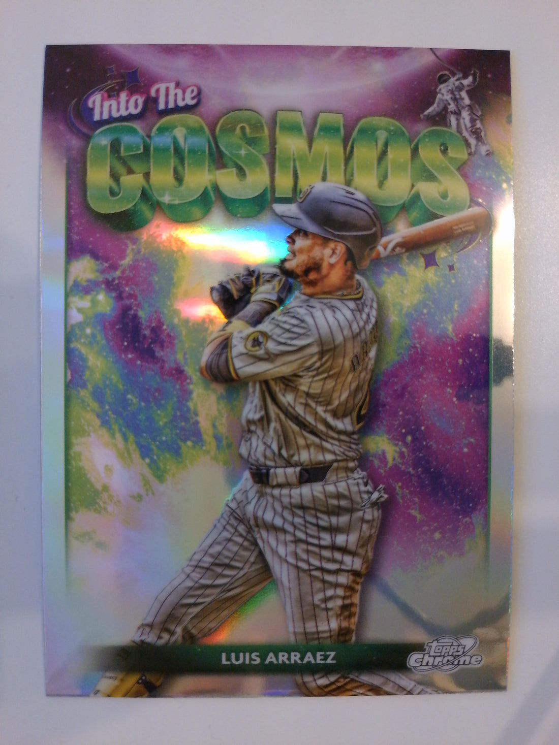 2024 Topps Chrome Cosmic Baseball Into the Cosmos Luis Arraez #ITC-11