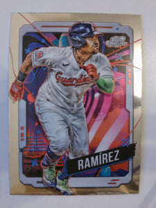 2024 Topps Chrome Cosmic Baseball José Ramírez #23