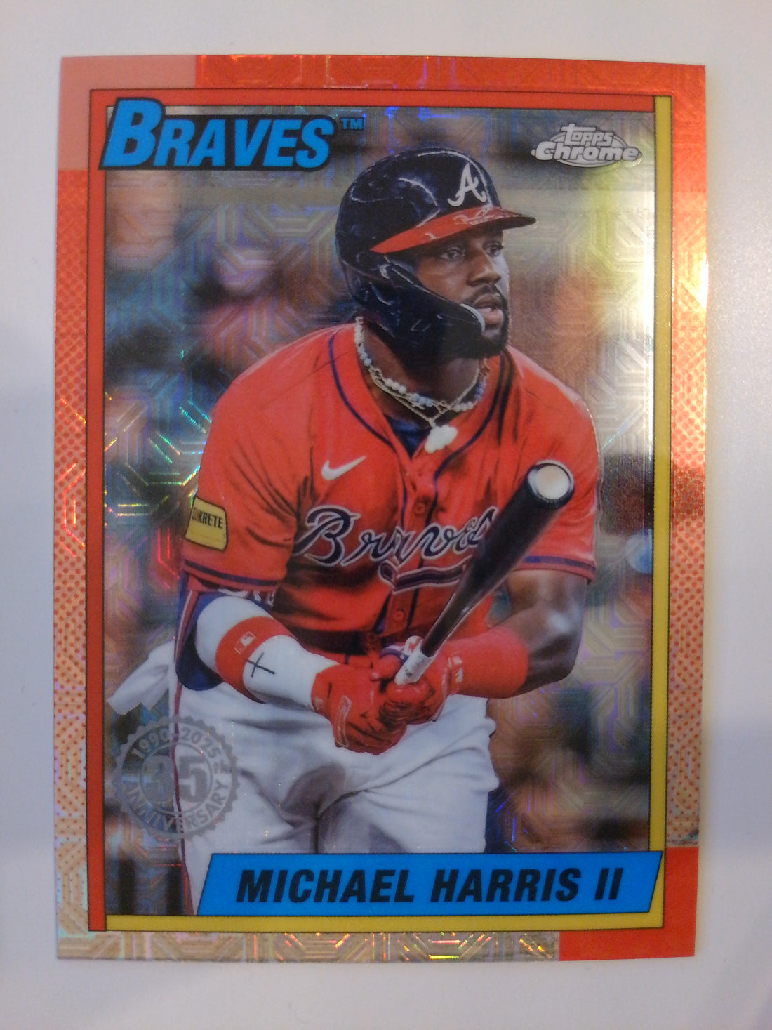 2025 Topps Baseball 1990 Topps Chrome Michael Harris II #T90C-108