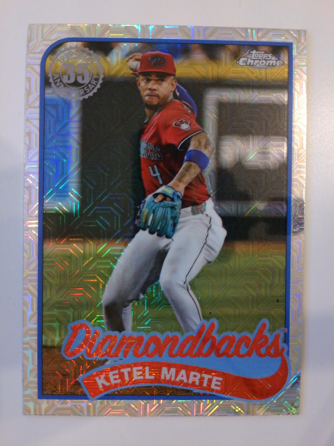 2024 Topps Update Baseball 1989 Topps Chrome Ketel Marte #T89CU-50