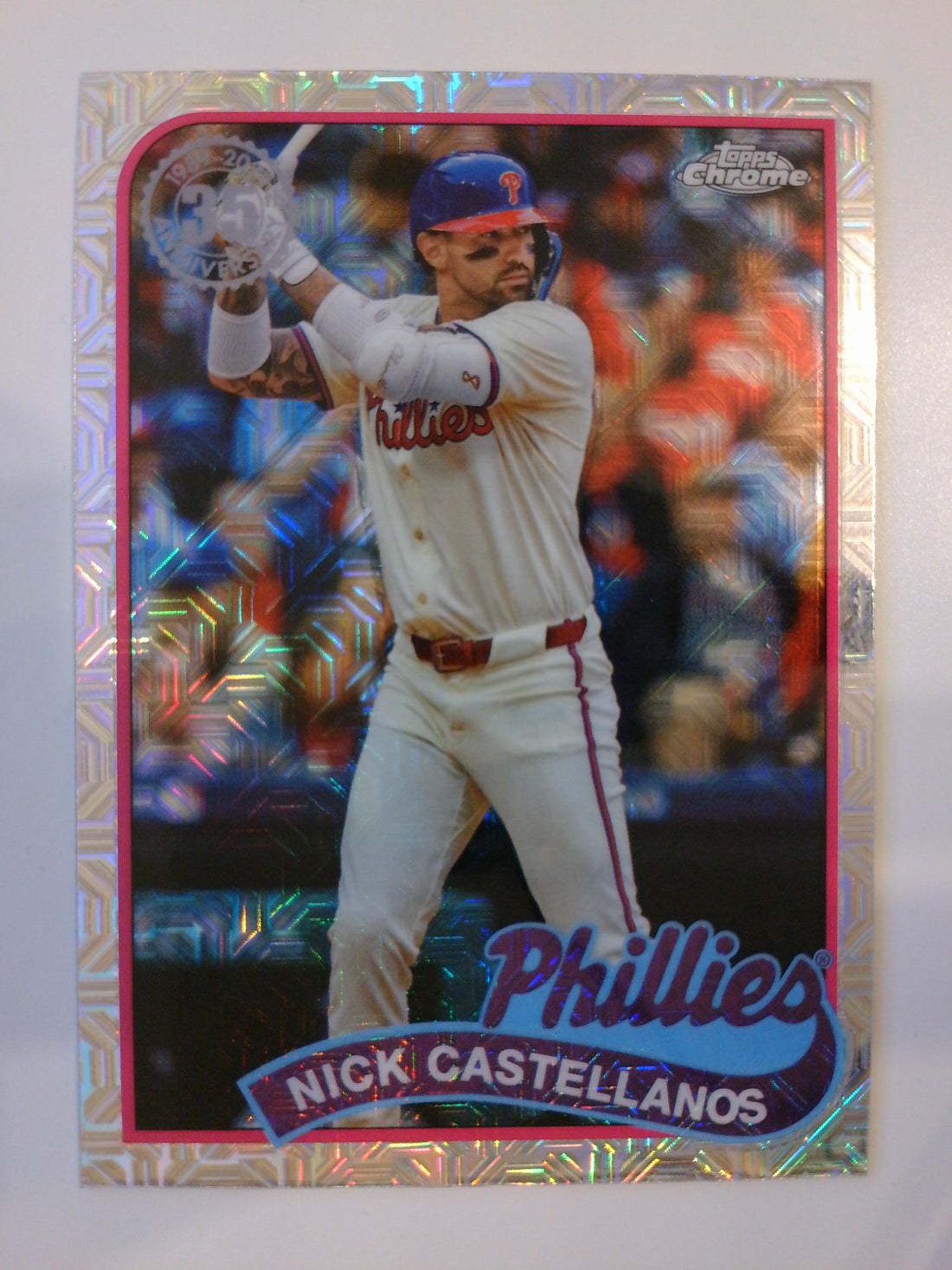 2024 Topps Update Baseball 1989 Topps Chrome Nick Castellanos #T89CU-58