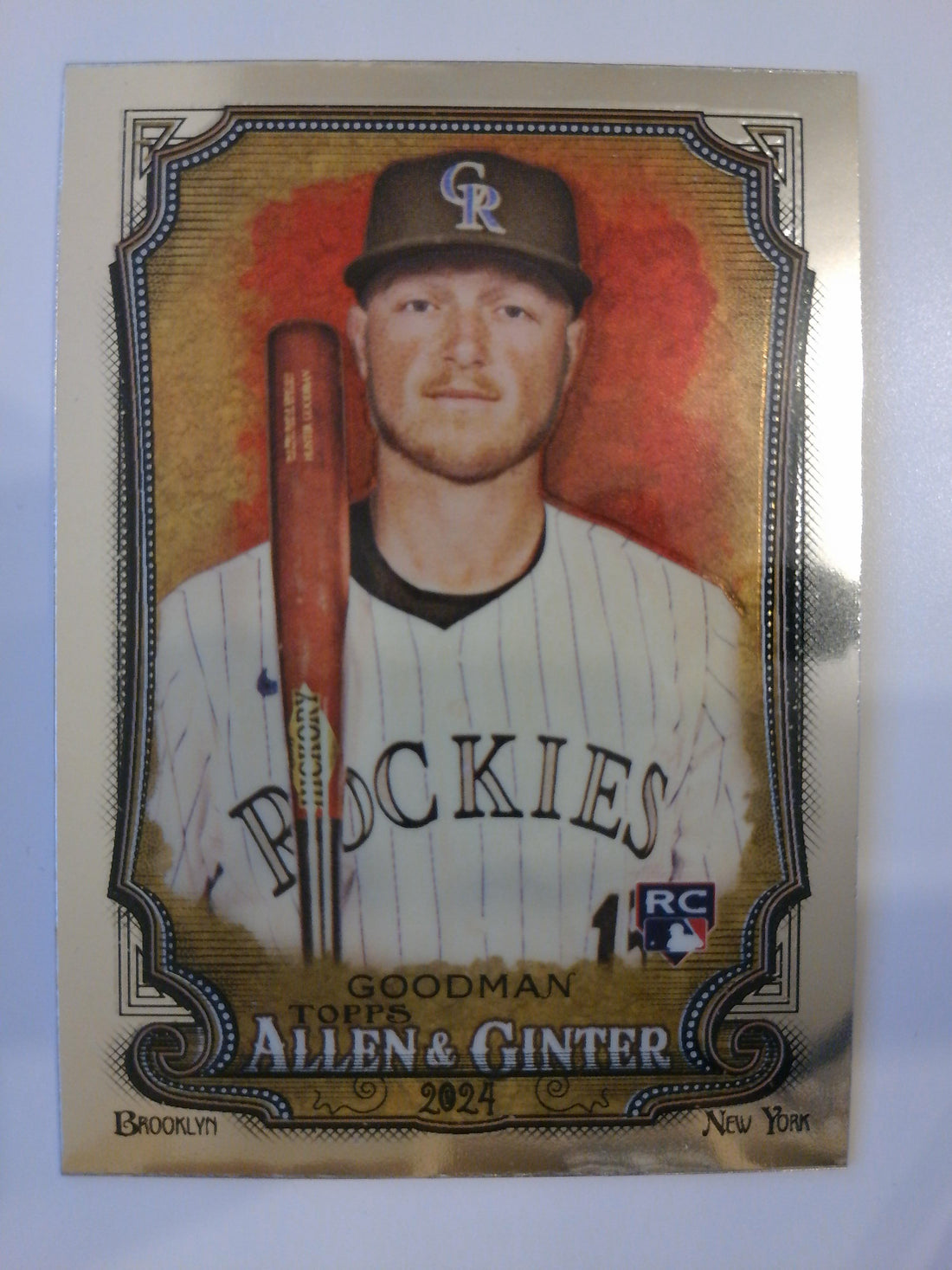 2024 Topps Allen & Ginter Baseball Chrome Hunter Goodman #3 Rookie