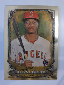 2024 Topps Allen & Ginter Baseball Chrome Jordyn Adams #37 Rookie
