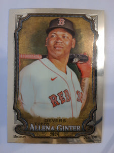 2024 Topps Allen & Ginter Baseball Chrome Rafael Devers #54