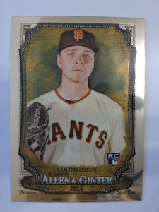 2024 Topps Allen & Ginter Baseball Chrome Kyle Harrison #72 Rookie