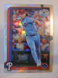 2025 Topps Chrome Baseball Refractors Alec Bohm #57