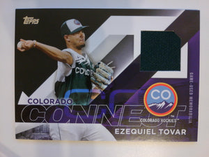 2024 Topps Baseball City Connect Swatch Collection Relics Ezequiel Tovar #CC2-ET