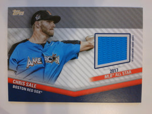 2020 Topps Update Baseball All-Star Stitches Relics Chris Sale #ASSC-CSA