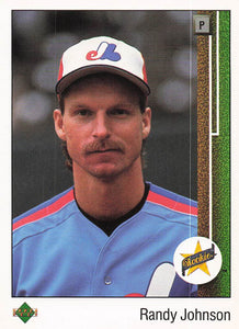 1989 Upper Deck Baseball Randy Johnson #25 Rookie