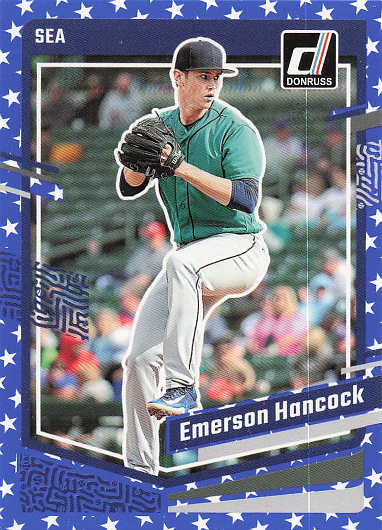 2023 Donruss Baseball Independence Day Emerson Hancock #144