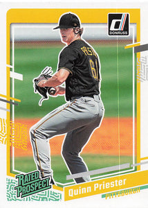 2023 Donruss Baseball Quinn Priester #39