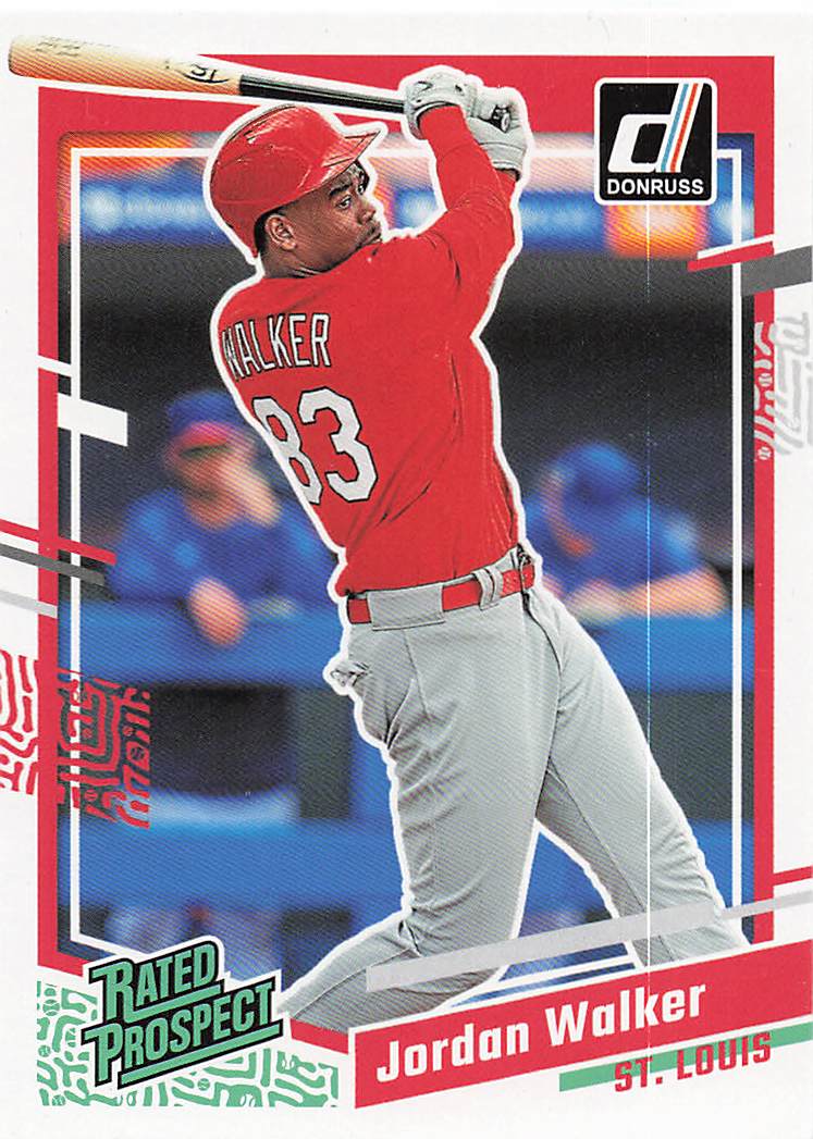2023 Donruss Baseball Jordan Walker #50