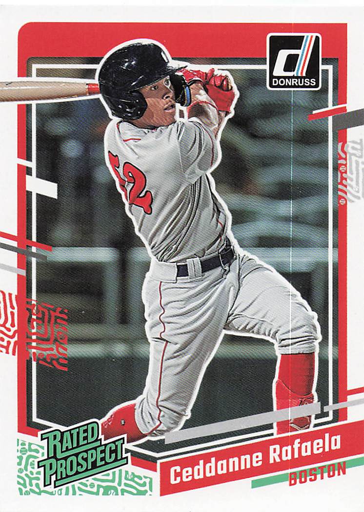2023 Donruss Baseball Ceddanne Rafaela #63