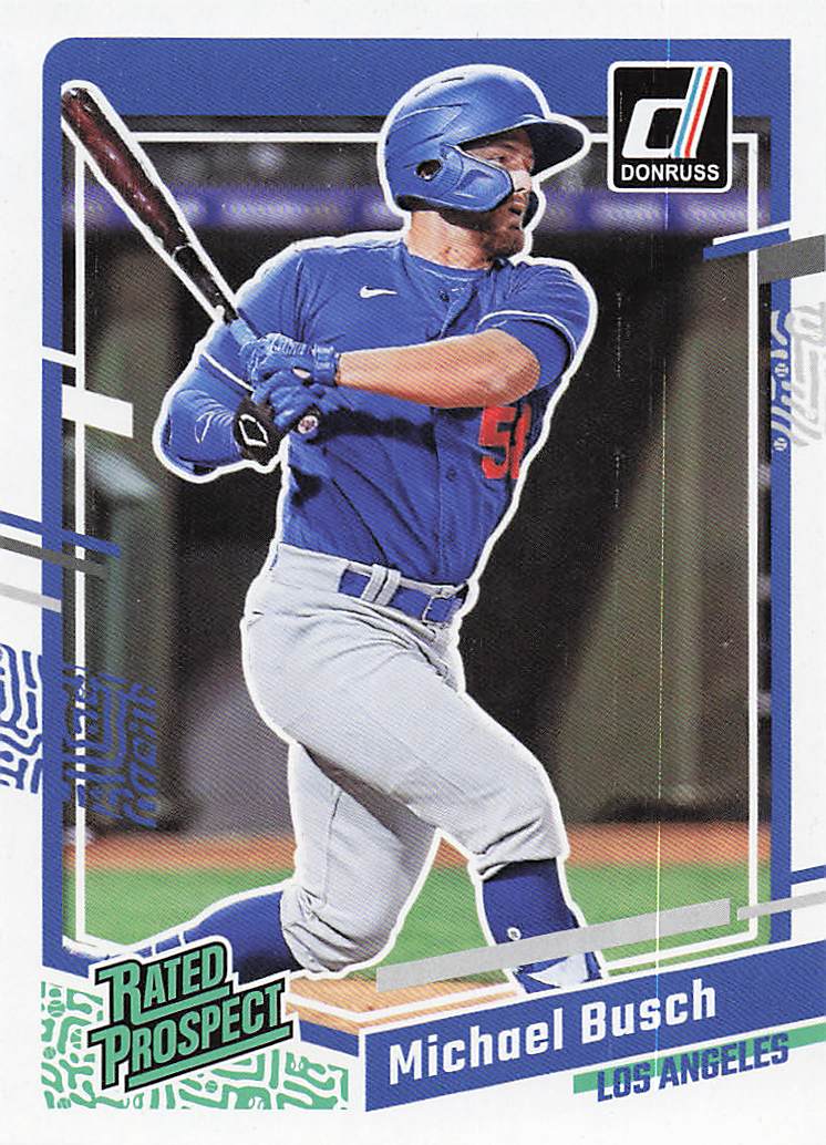 2023 Donruss Baseball Career Stat Line Michael Busch #74