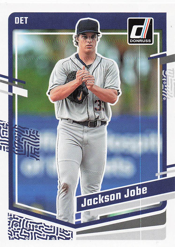 2023 Donruss Baseball Jackson Jobe #100