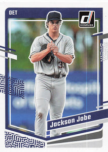 2023 Donruss Baseball Jackson Jobe #100