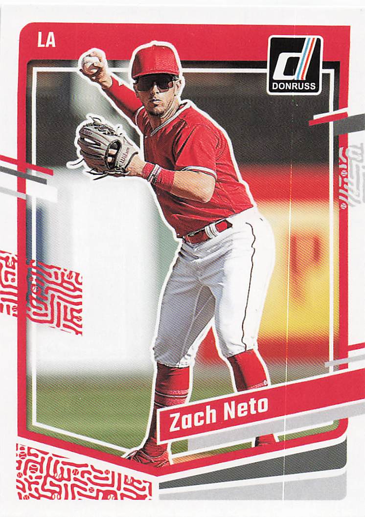2023 Donruss Baseball Zach Neto #103