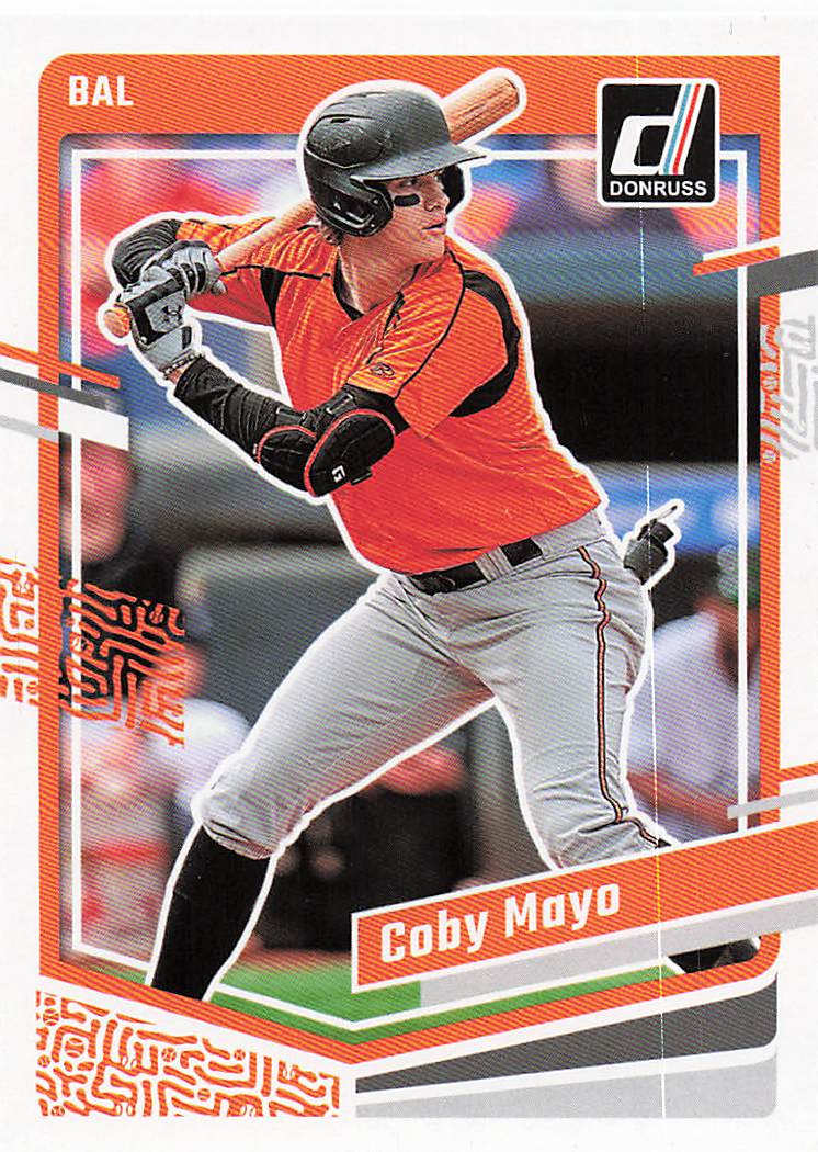 2023 Donruss Baseball Coby Mayo #123