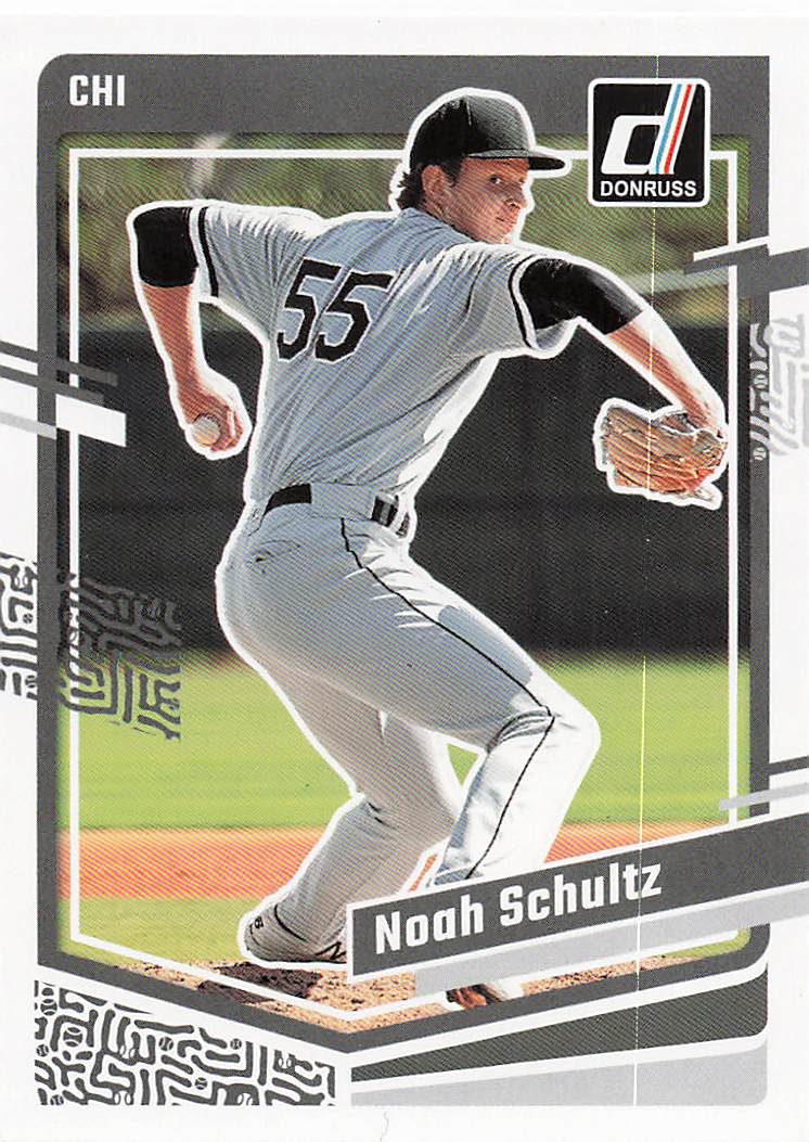 2023 Donruss Baseball Season Stat Line Noah Schultz #126