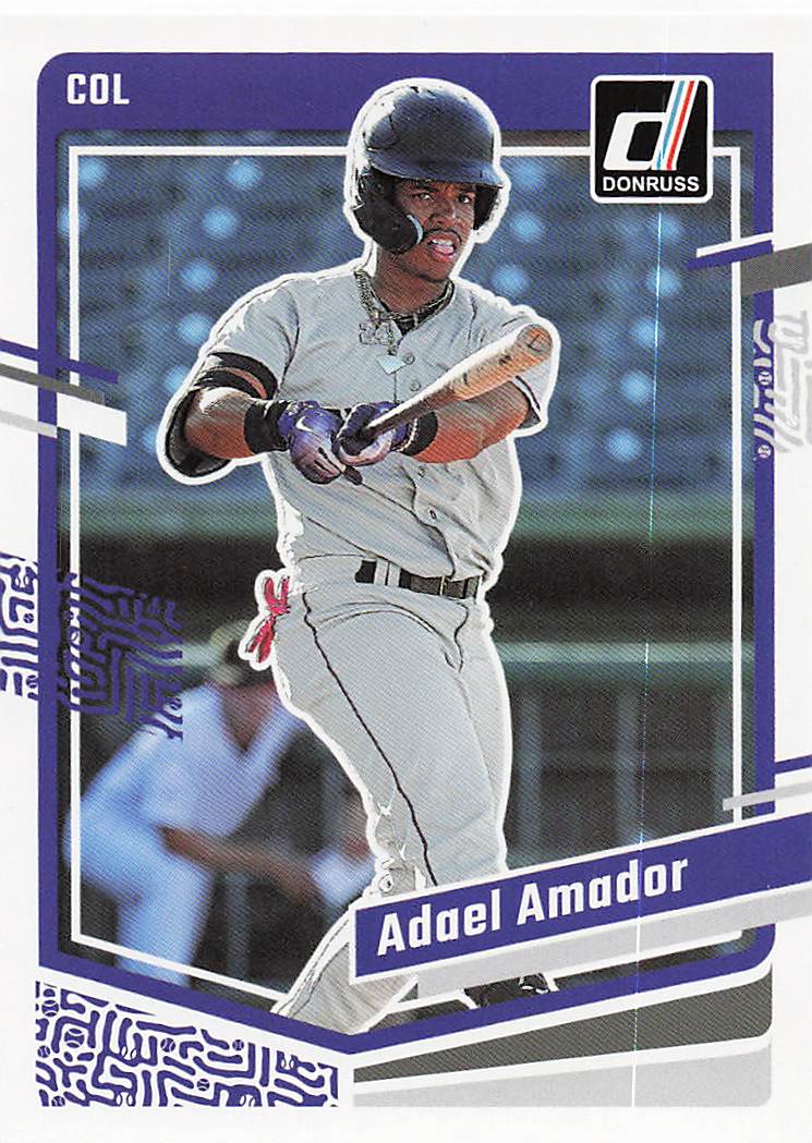 2023 Donruss Baseball Adael Amador #129
