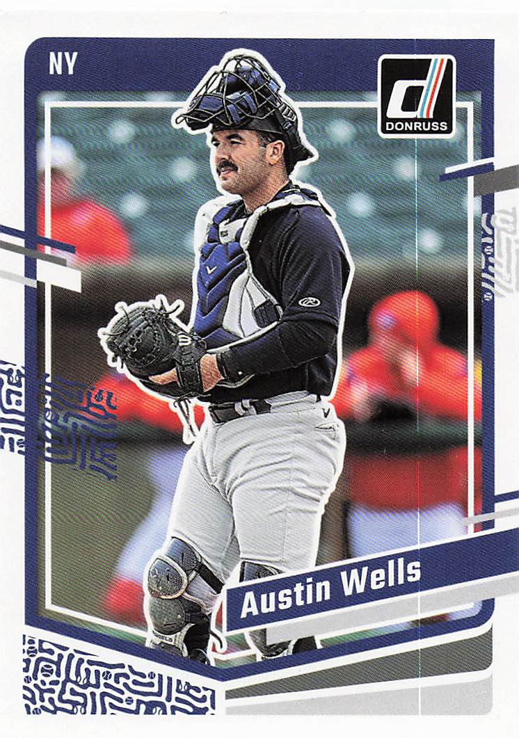 2023 Donruss Baseball Season Stat Line Austin Wells #139