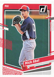 2023 Donruss Baseball Mick Abel #141